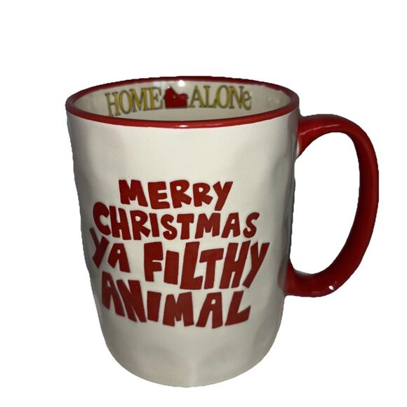 Home Alone Merry Christmas Ya Filthy Animal Coffee Mug Christmas 20 oz NEW - Picture 1 of 4